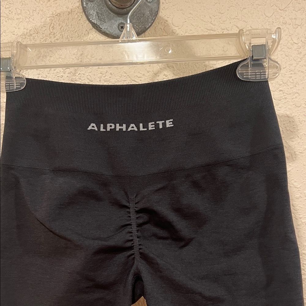 Alphalete Charcoal Biker Shorts XS